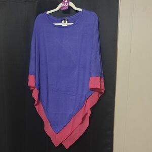 Iman Global Chic Poncho Sweater